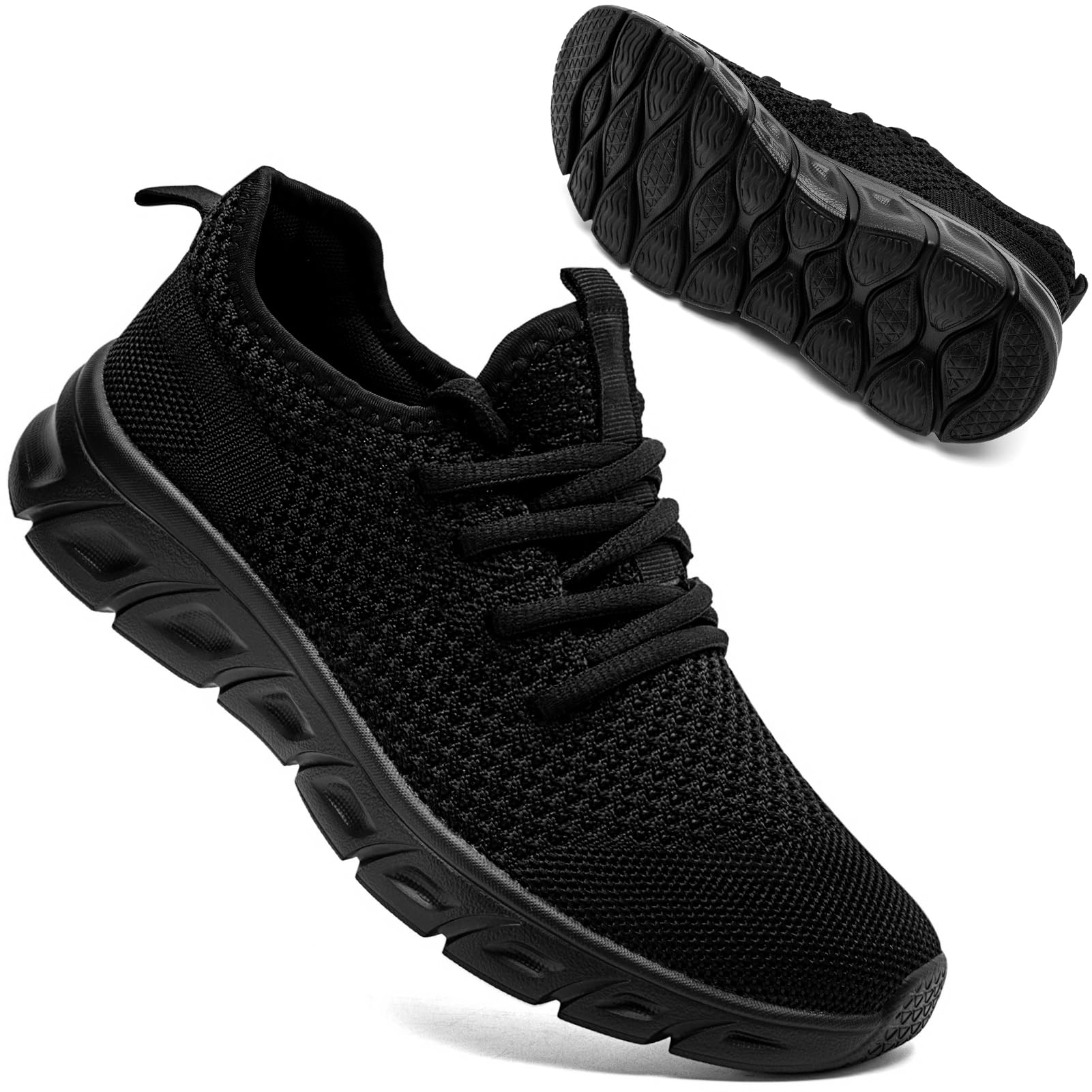 Women's Breathable Slip-On Running Sneakers with Non-Slip Sole