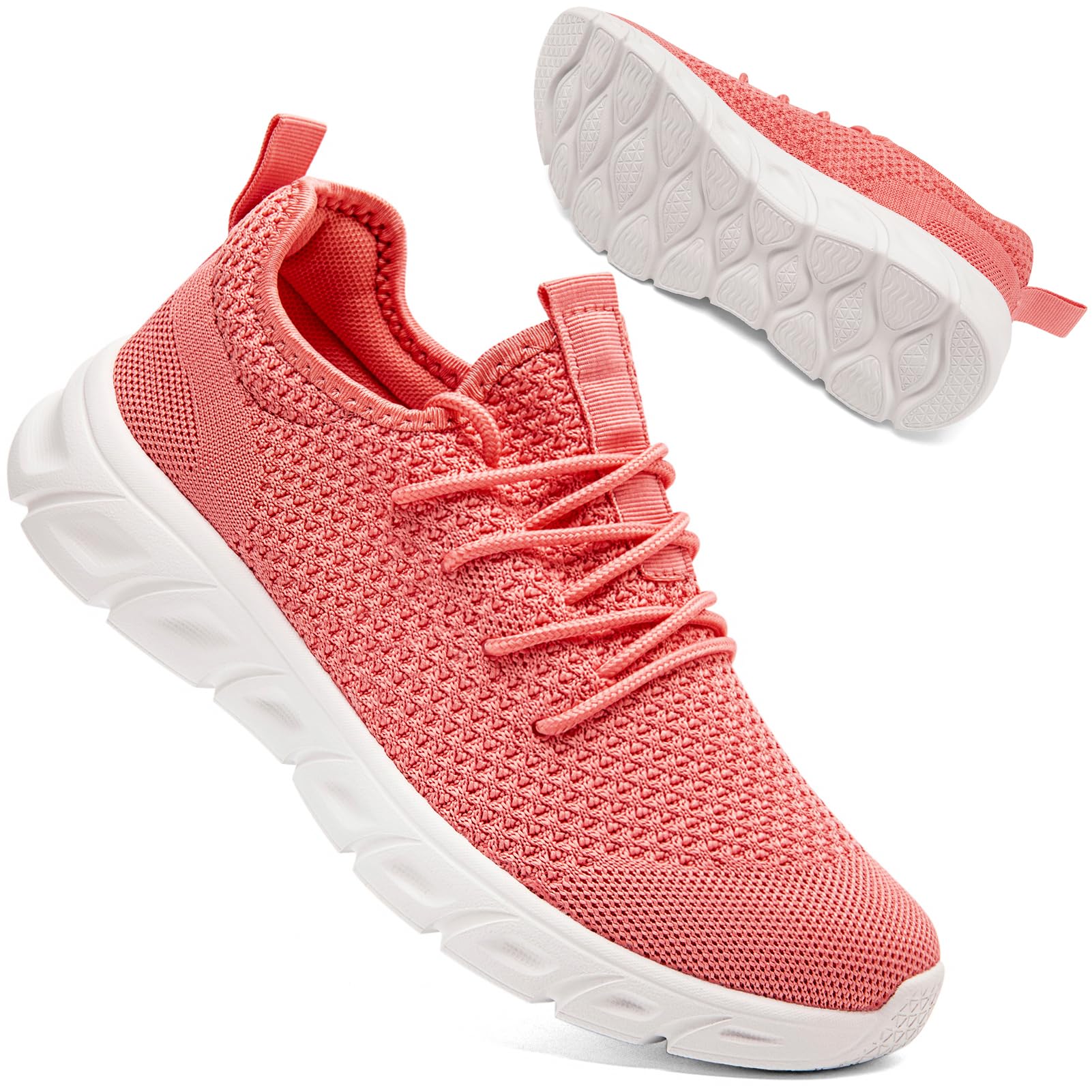 Women's Breathable Slip-On Running Sneakers with Non-Slip Sole