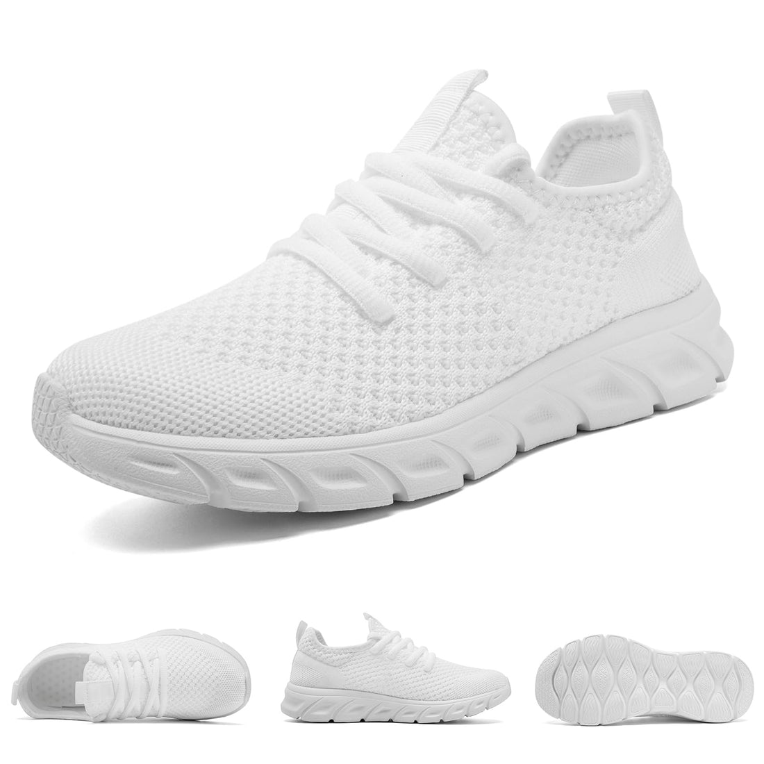 Women's Breathable Slip-On Running Sneakers with Non-Slip Sole