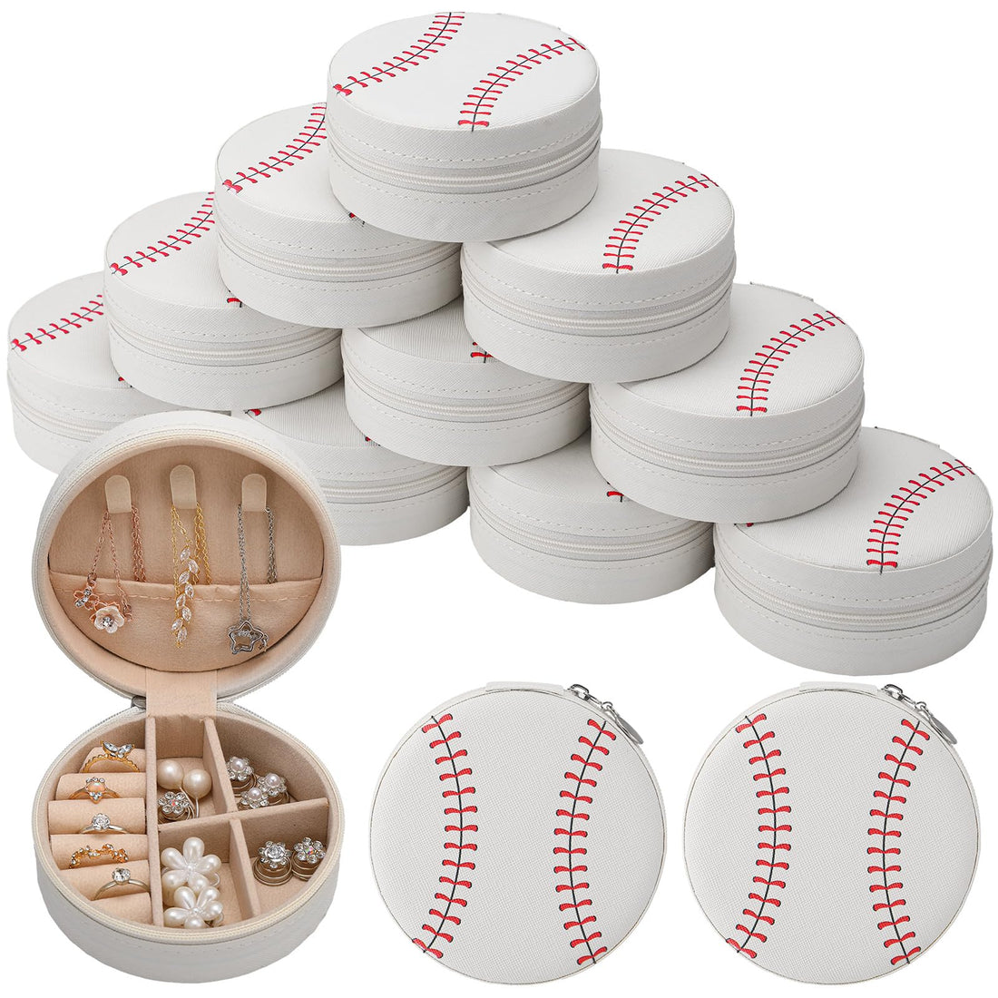 Tennis Themed Jewelry Boxes for Travel and Party Favors