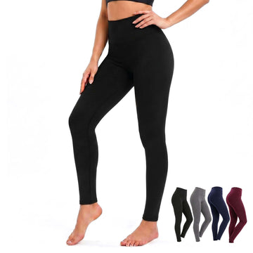 Women's High Waisted Tummy Control Buttery Soft Squat-Proof Leggings