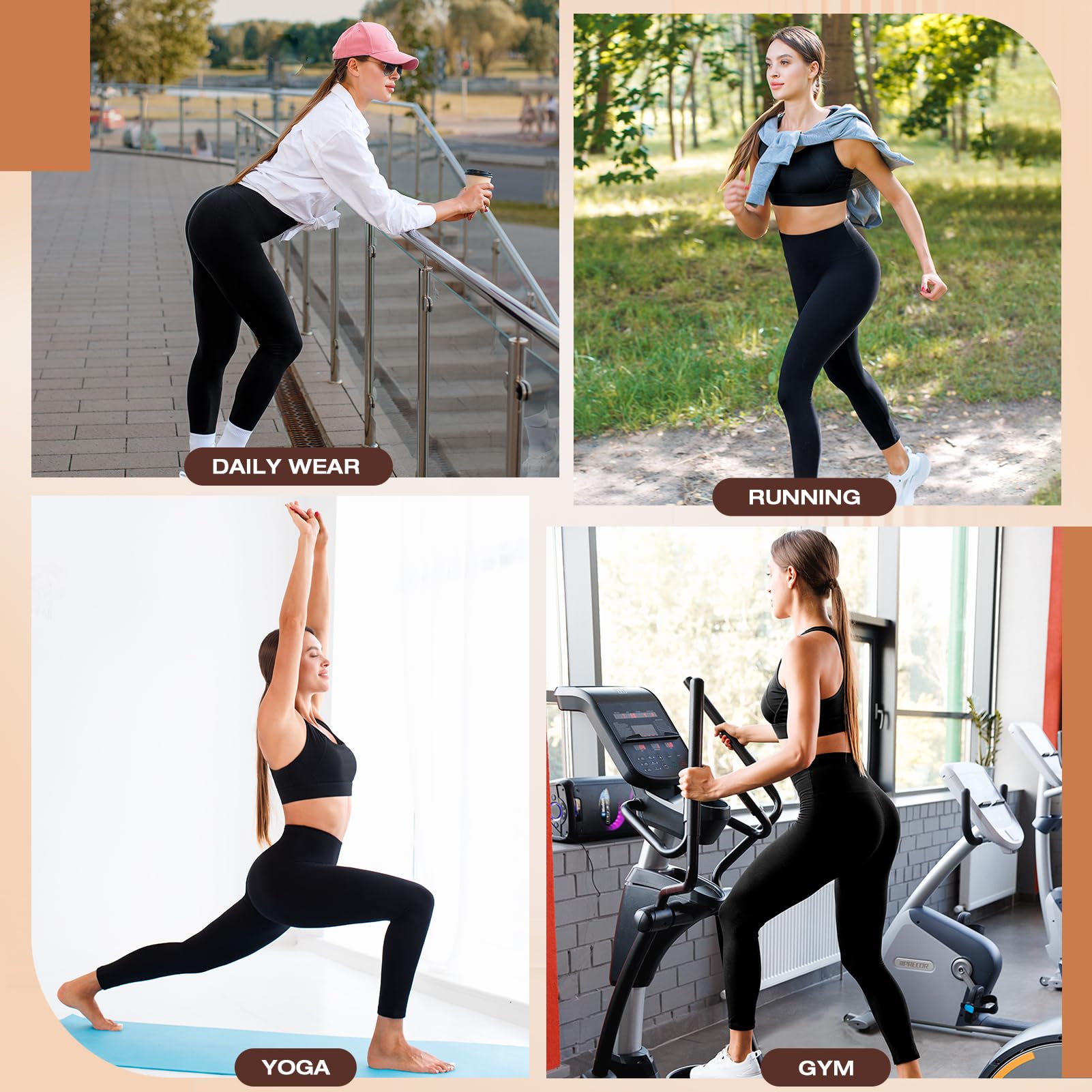 Women's High Waisted Buttery Soft Yoga Leggings