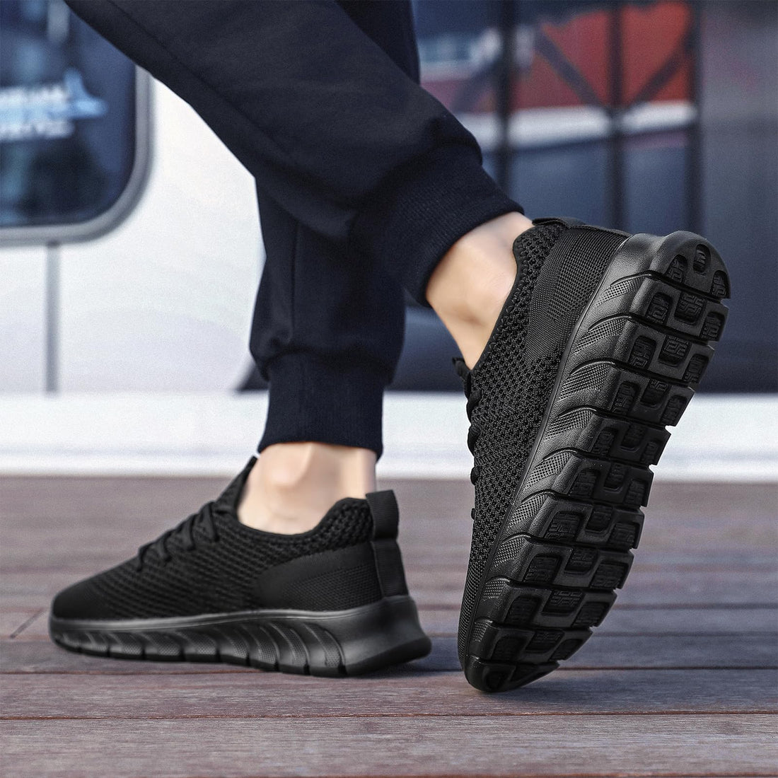 Women's Breathable Lightweight Non-Slip Walking and Running Sneakers