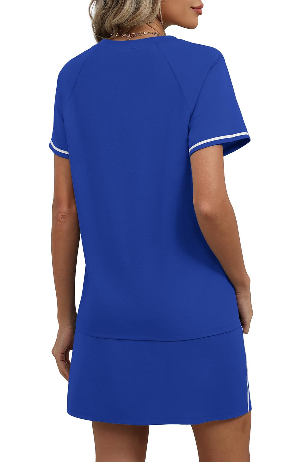 Women's 2-Piece Skirt Set with Built-in Shorts