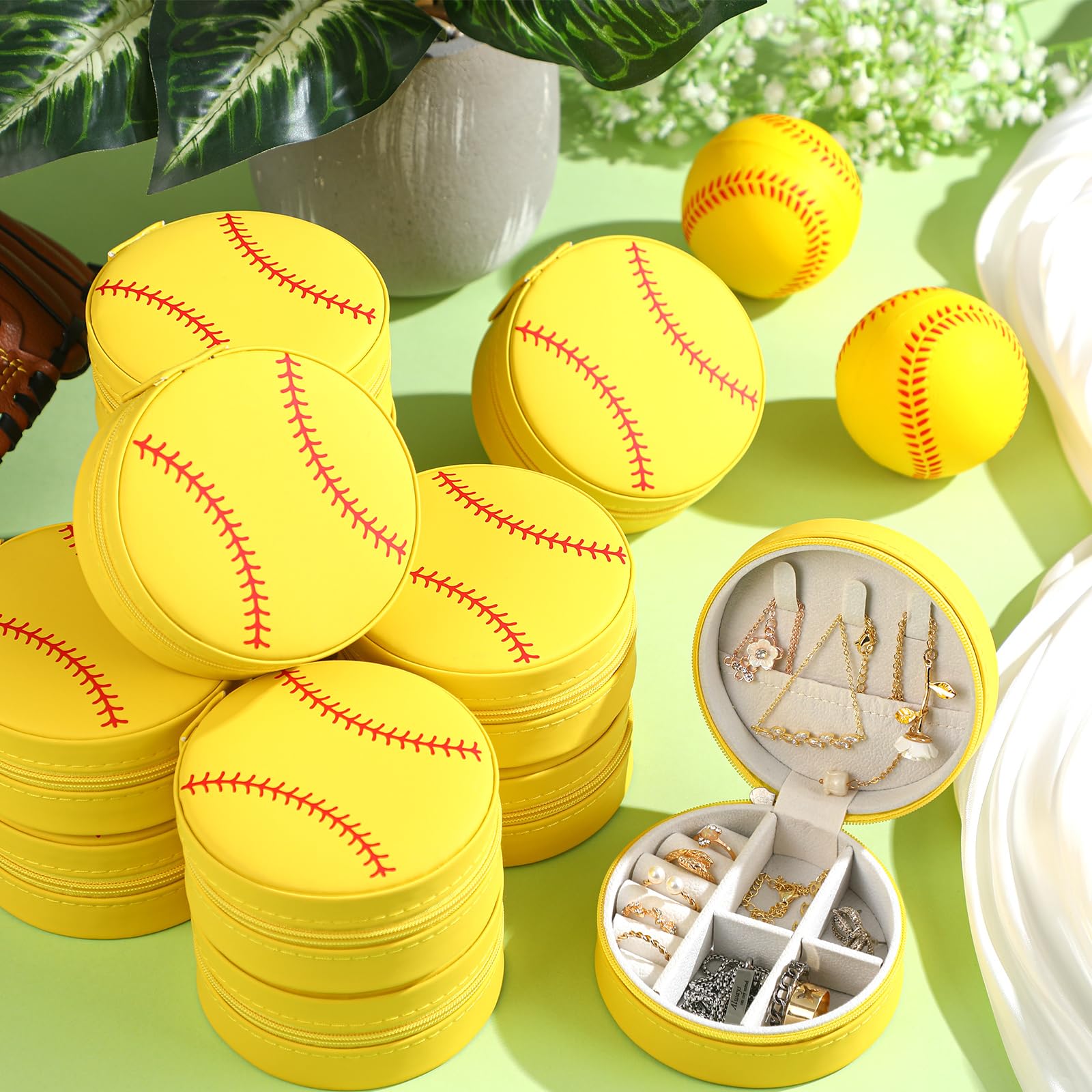 Tennis Themed Jewelry Boxes for Travel and Party Favors