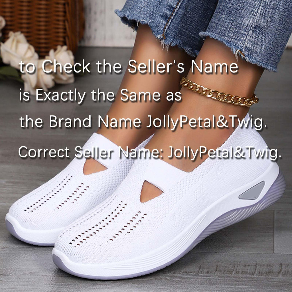 Women's Orthopedic Slip-On Walking Shoes with Arch Support